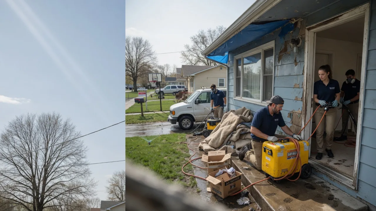 Basement Flood Cleanup in Redding, IA near me